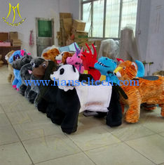 China Hansel animal electric ride for mall kids ride on unicorn toy electric elephant plush ride coin operated zippy motorized proveedor