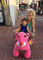 Hansel children motorized plush riding animals zippy pets sale proveedor
